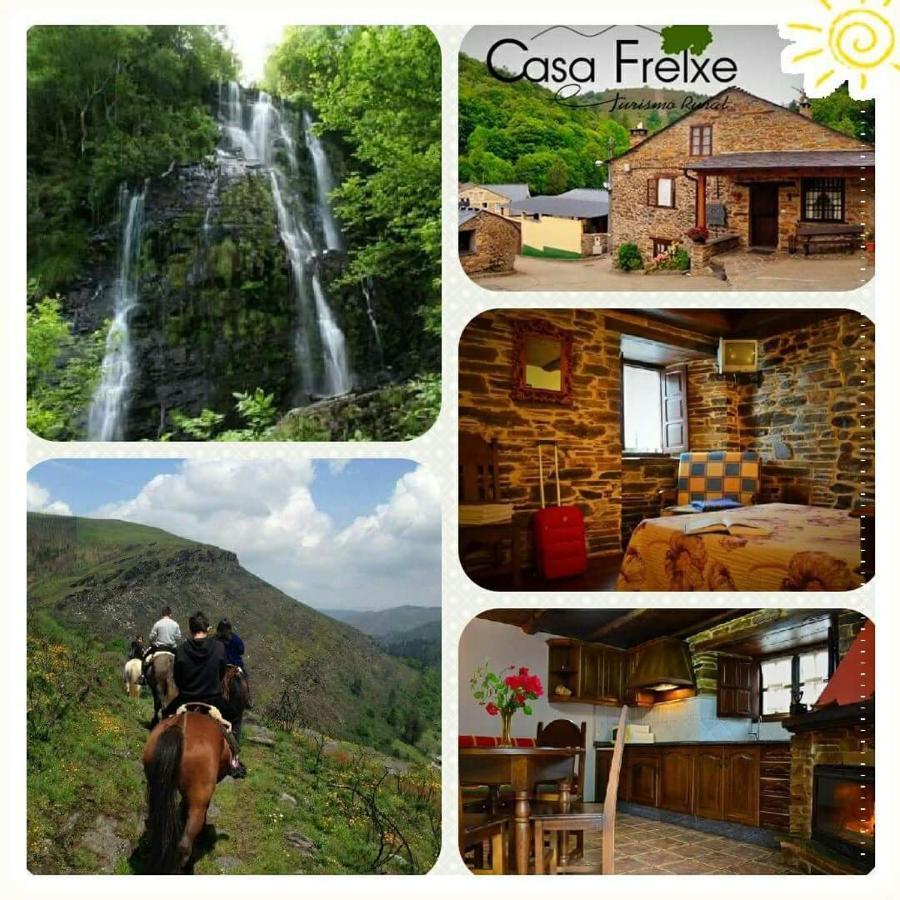 Casa Freixe Apartamentos Rurales Санта Еулалия де Оскос Екстериор снимка